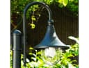 hofstein Außen-Stehlampe Paraolo Schwarz Aluguss E27 Bild 4