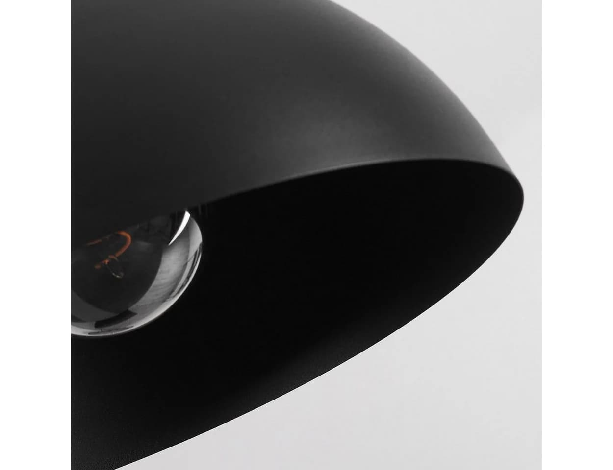 hofstein Pendelleuchte Cretajo Schwarz Industrial Design Hängeleuchte - Bild 4