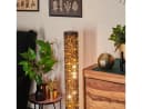 hofstein Stehlampe Laerru Schwarz Gold LED Bodenlampe Bild 2