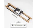 hofstein Deckenleuchte Spartimento Metall/Holz Schwarz/Natur/Weiß 3000 Kelvin 2100 Lumen LED Bild 5