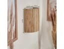 hofstein Wandleuchte Arenabianca Boho Schwarz/Natur E27 Bild 5
