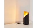 hofstein Tischleuchte Barberino Schwarz/Gold Modern Bild 5
