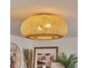 hofstein Deckenleuchte Decollatura Boho Metall/Bambus Gold/Natur Bild 1
