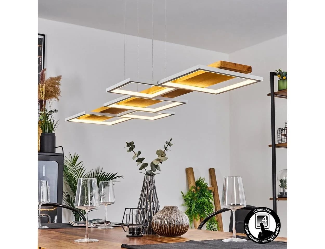 hofstein Pendelleuchte »Palermo« dimmbar LED 42W - Bild 2