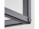 hofstein Pendelleuchte »Valfabbrica« Schwarz/Chrom Metall Bild 3