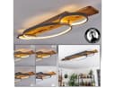 Hofstein LED Deckenleuchte 90cm Dimmbar 3000K Bild 2