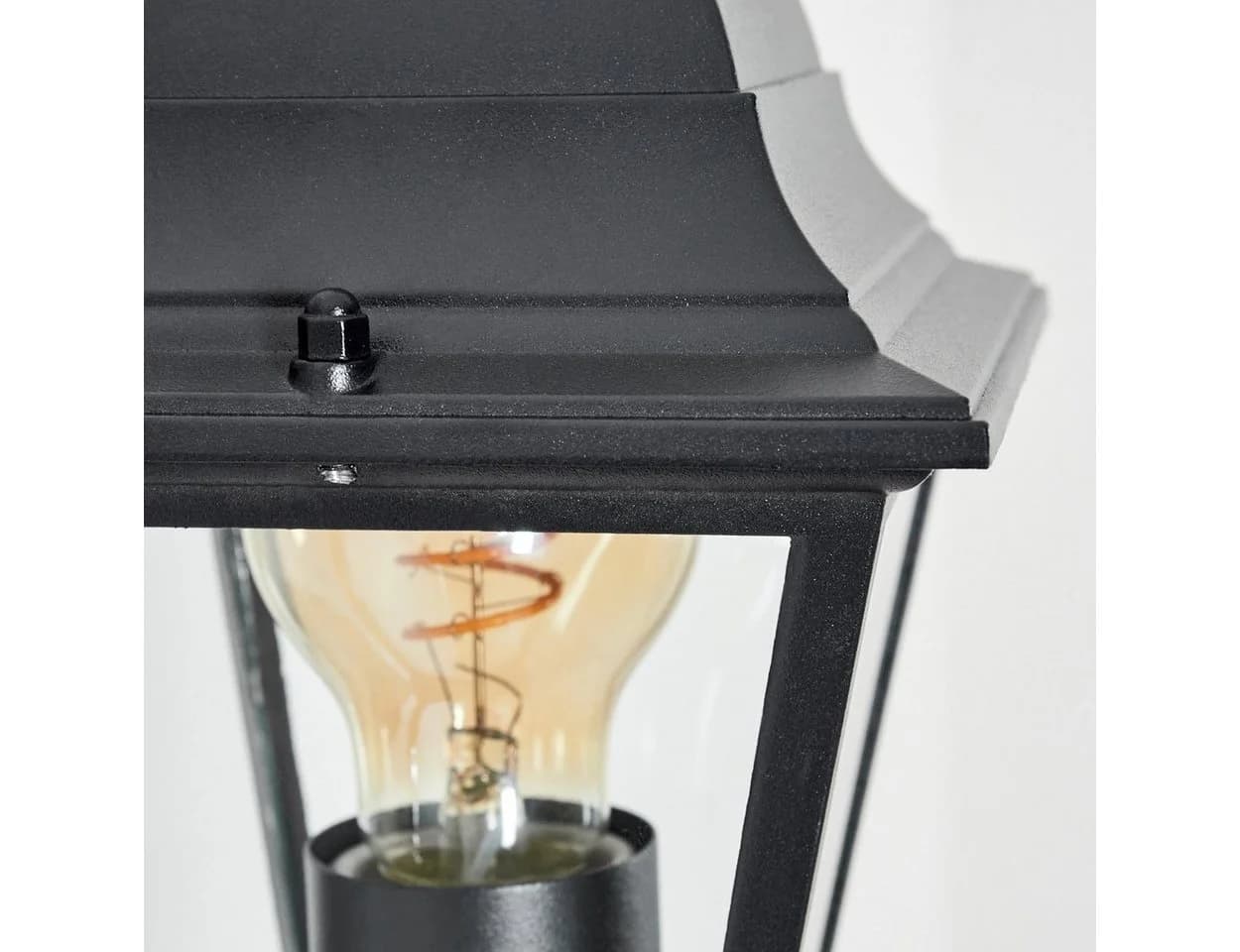 hofstein Außen-Wandleuchte mit Bewegungsmelder Anthrazit Aluminium - Bild 4