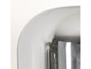 hofstein Stehlampe Modern Schwarz Chrom Metall Glas Bild 4