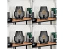 hofstein Tischleuchte Schwarz Metall Industrial Retro Bild 1