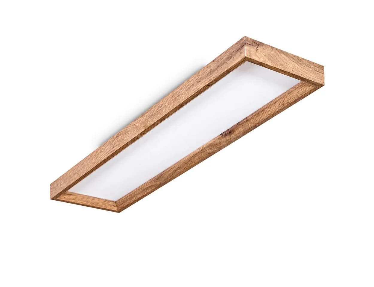 hofstein Deckenleuchte Schwarz/Holzoptik/Weiß LED - Bild 2