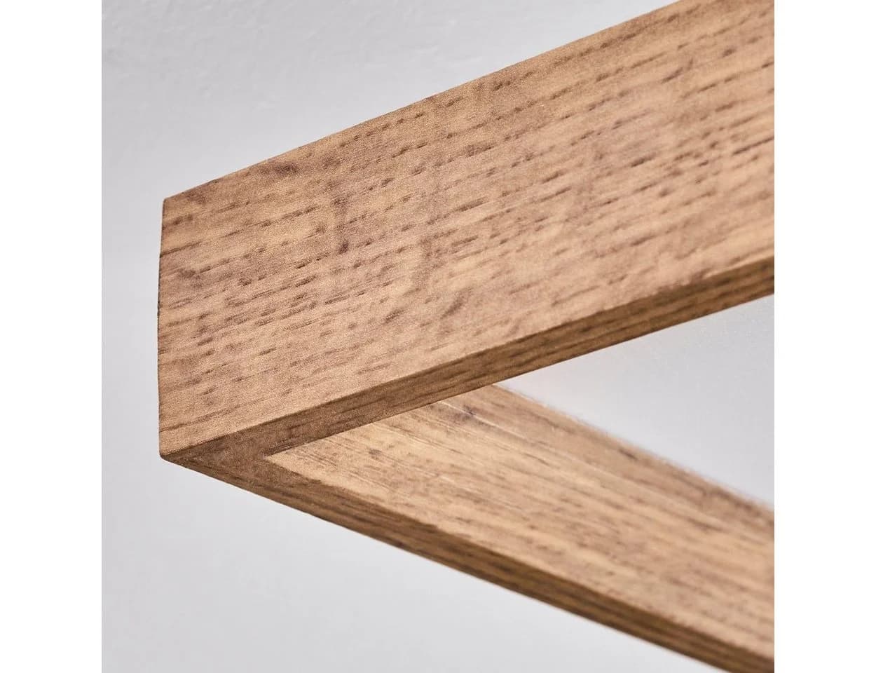 hofstein Deckenleuchte Schwarz/Holzoptik/Weiß LED - Bild 4