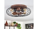 hofstein Deckenleuchte Deckenventilator mit Beleuchtung 4-flammig Ø 30 cm Bild 1