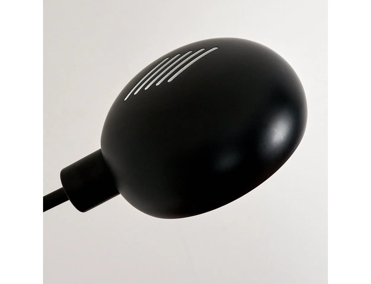 hofstein Stehlampe Metall/Glas Schwarz/Weiß verstellbar - Bild 4