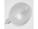hofstein Stehlampe Metall/Glas Chrom/Weiß 240cm 3x E14 Bild 4