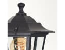 hofstein Außen-Stehlampe Wegeleuchte Metall/Glas Schwarz/Klar IP44 3xE27 Bild 3
