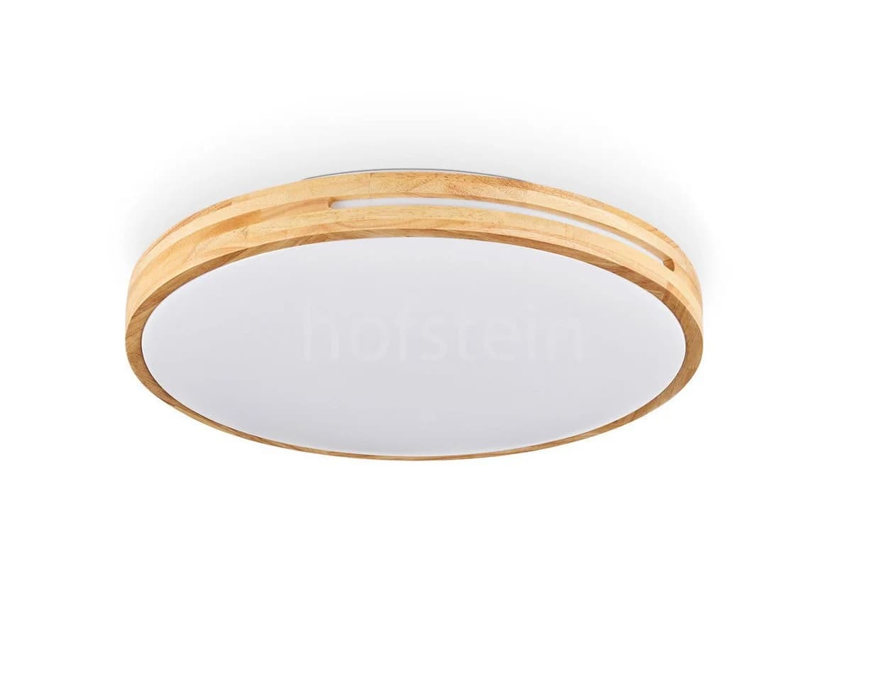 hofstein Deckenleuchte dimmbar LED Weiß/Natur 50cm - Bild 2