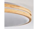 hofstein Deckenleuchte dimmbar LED Weiß/Natur 50cm Bild 4