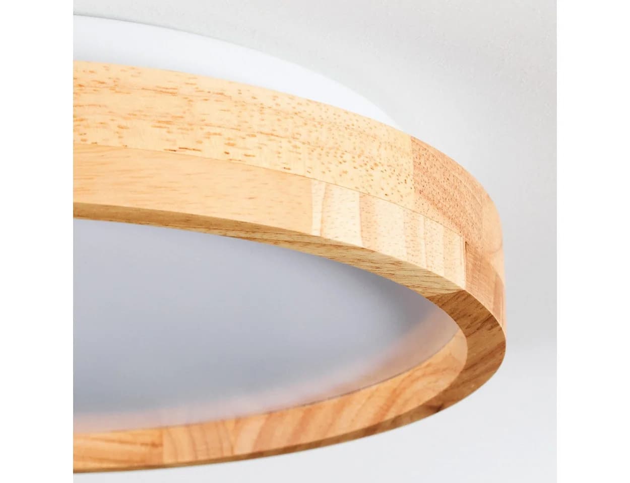 hofstein Deckenleuchte Boho Design Weiß/Natur LED 16W - Bild 3