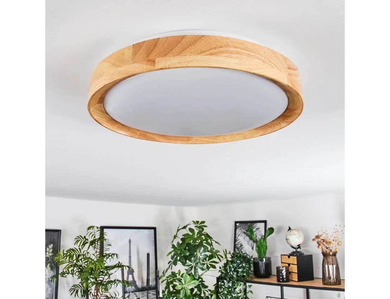hofstein Deckenleuchte Boho-Design 29,5 cm LED 1700 Lumen - Bild 3
