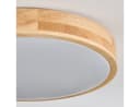 hofstein Deckenleuchte Weiß/Natur Boho LED Dimmbar Bild 3