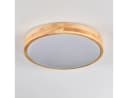 hofstein Deckenleuchte Weiß/Natur Boho LED Dimmbar Bild 5