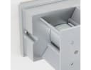 hofstein Außen-Wandleuchte LED Silber Metall IP54 Bild 3