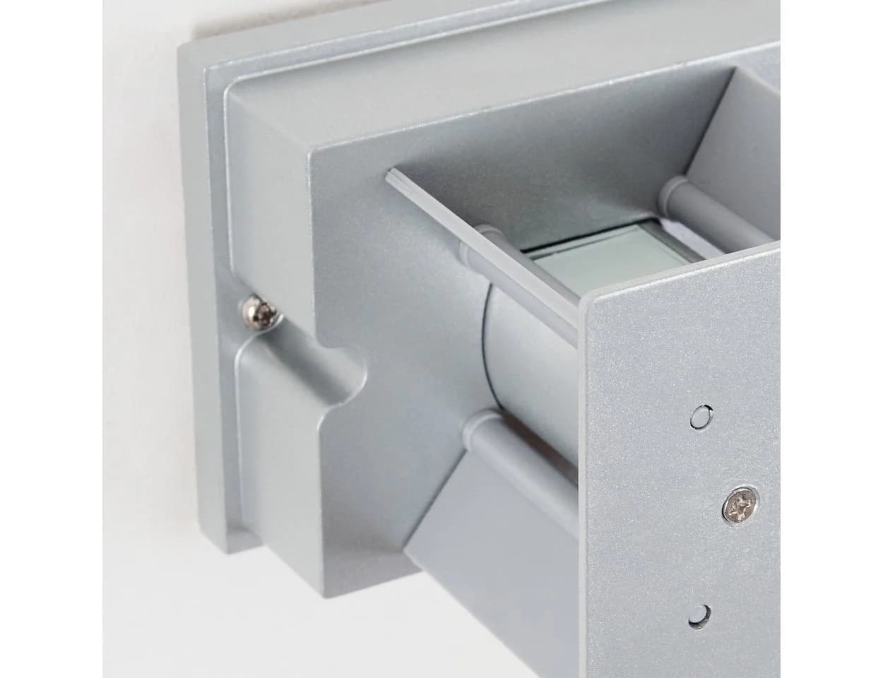 hofstein Außen-Wandleuchte LED Silber Metall IP54 - Bild 3
