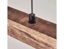 hofstein Pendelleuchte Dimmbar LED Schwarz/Braun Skandinavisch Bild 4