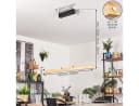 hofstein Pendelleuchte dimmbar LED Schwarz/Naturfarben Skandinavisch Bild 4