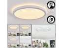 hofstein Deckenleuchte Weiß Dimmbar LED IP44 Modern Bild 1