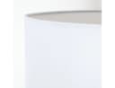 hofstein Stehlampe Holz Stoff Naturfarben Weiß 40 cm Schirm E27 Bild 3