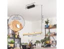 hofstein Pendelleuchte dimmbar LED Schwarz/Naturfarben Skandinavisch Bild 4