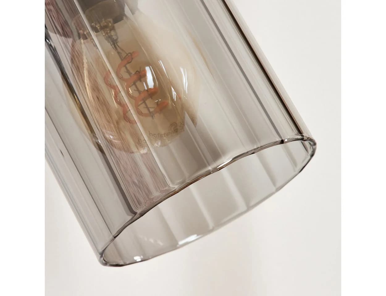 hofstein Wandleuchte Schwarz Metall Glas Verstellbar E14 - Bild 4
