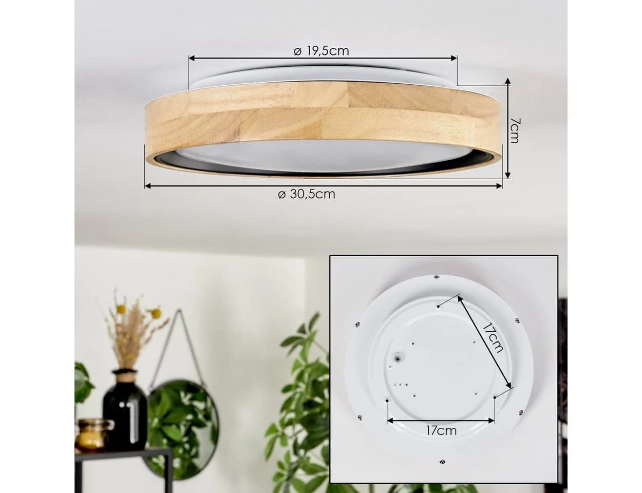 hofstein Deckenleuchte LED 3000 Kelvin - Bild 5
