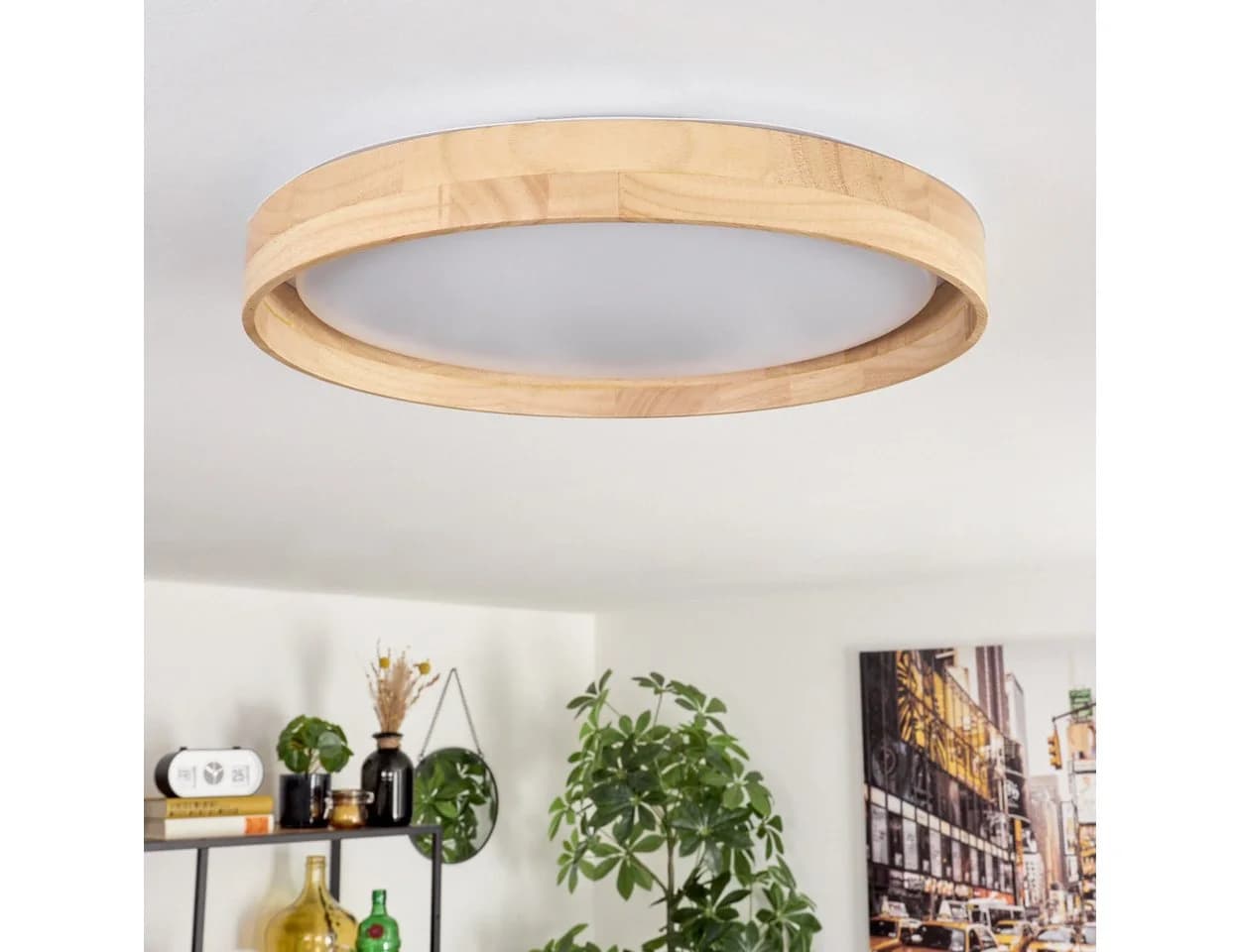 hofstein Deckenleuchte LED Skandinavisch Modern Weiß - Bild 3