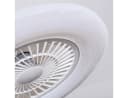 hofstein Deckenleuchte Ventilator Weiß LED dimmbar Fernbedienung Bild 3