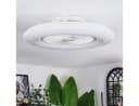 hofstein Deckenleuchte Ventilator Weiß LED dimmbar Fernbedienung Bild 5