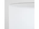 hofstein Stehlampe Holz/Stoff Dunkelbraun/Weiß Skandinavisch Bild 3