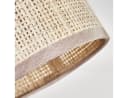 hofstein Deckenleuchte Boho-Style Metall/Papier Schwarz/Beige Bild 3