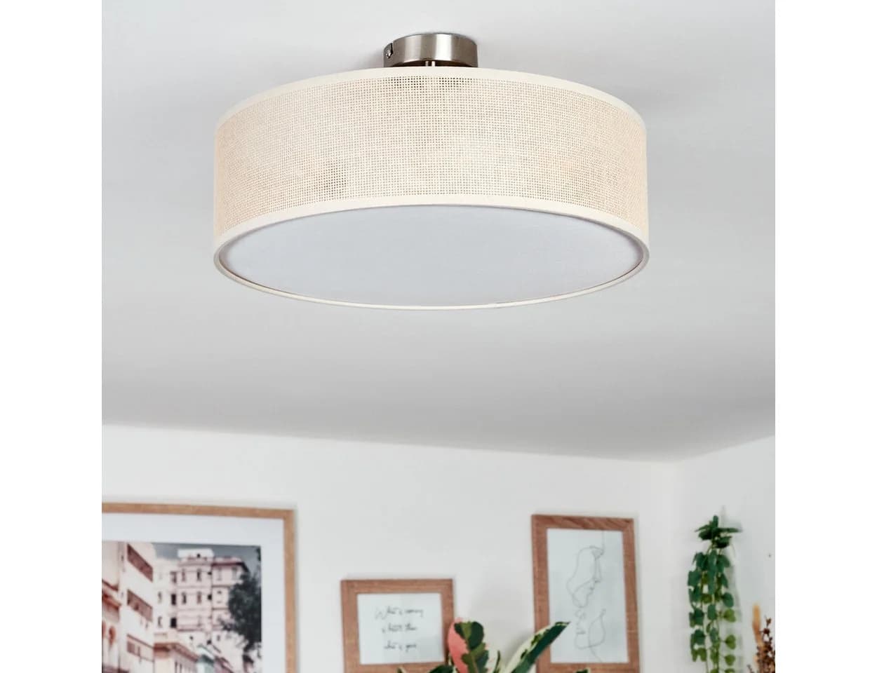 hofstein Deckenleuchte Boho-Design 40 cm E27