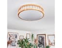 hofstein Deckenleuchte Boho Design Weiß/Natur CCT Fernbedienung Bild 5