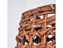 hofstein Stehlampe Boho-Style Rattan Schwarz/Braun Bild 3