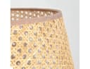hofstein Stehlampe Rattan/Wienergeflecht Boho-Style Bild 3