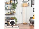 hofstein Stehlampe Rattan/Wienergeflecht Boho-Style Bild 4