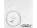 hofstein Deckenleuchte Boho-Design Metall/Stoff Beige/Weiß E27 Bild 5