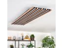 hofstein Deckenleuchte Dimmbar CCT Weiß Holzoptik LED Bild 5
