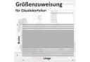 INDIGOS UG Fensterfolie Sonnenschutz Sichtschutzfolie Streifen Bild 1