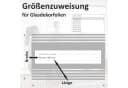 INDIGOS UG Fensterfolie FrostLine Satiniert Sichtschutz für Dusche & Bad Bild 1