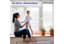 INDIGOS UG Fensterbild Dynamische Streifen G96 Silber Satiniert Glasdekorfolie Bild 4