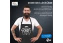 MoonWorks Grillschürze mit Spruch Hier grillt der Chef persönlich Bild 4
